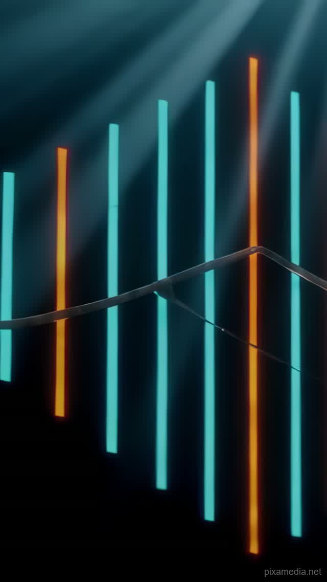 Rise of the Data - Motion Graphics AI stock